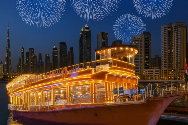 Economy-New-Year-Eve-al-jaddaf-cnal-cruise-dubai.webp Economy New Year Eve Canal Cruise Dubai 2026 - Royal Dhow Cruise