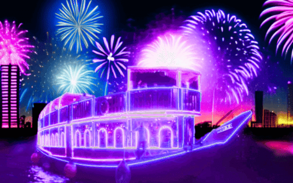 SUNSET-DHOW-CRUISE-CREEK.png Economy Sunset Dhow Cruise on Dubai Creek New Year Eve | Royal Dhow Cruise Dubai