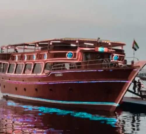 Best Al Jaddaf Canal Cruise Dubai NYE 2026– Royal Dhow Cruise