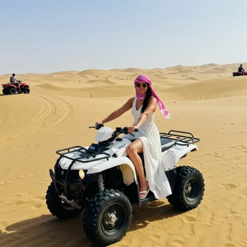 Morning Desert Safari With Quad Bike