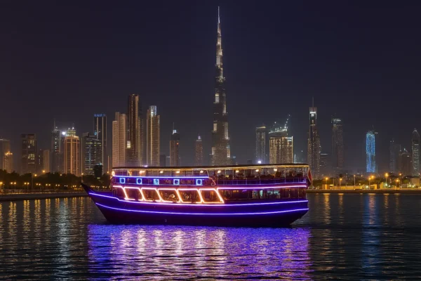 Basic Canal Cruise Dubai – Royal Dhow Cruise