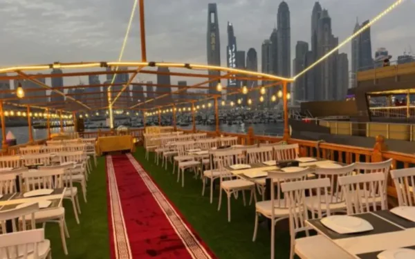 dhow-cruise-standard-marina-deal-dubai-marina-buffet-dinner-tanoura-dance-unlimited-soft-drinks.webp Standard Dhow Cruise Dubai Marina Deal- Royal Dinner Dhow Cruise