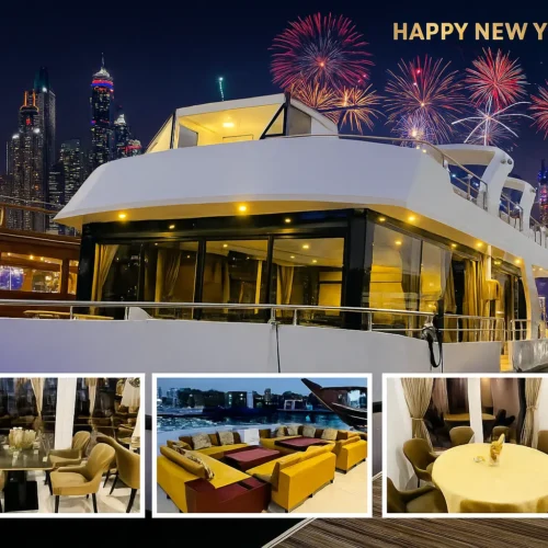 Premium Luxury Canal Cruise Dubai - Royal Dhow Cruise