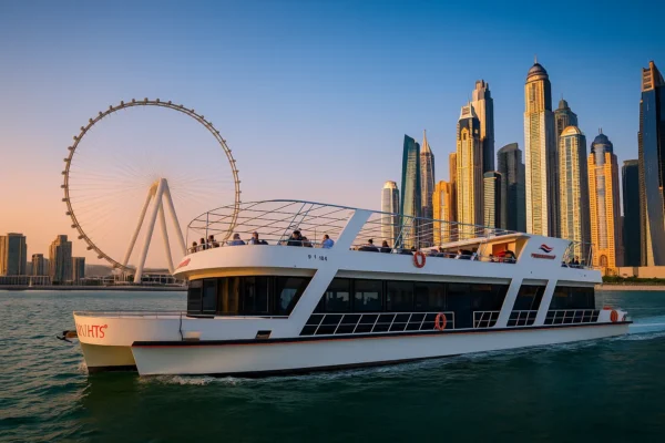 dubai-marina-dinner-cruise-night-skyline.webp Sunset Xclusive Yacht Dubai Marina Dinner Cruise
