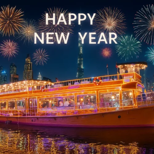 Economy New Year Eve Canal Cruise Dubai 2026 - Royal Dhow Cruise