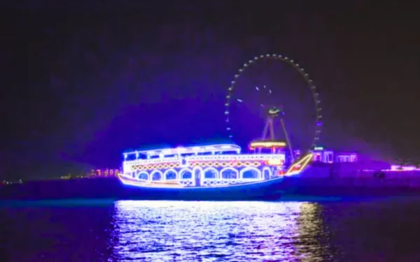 eid-cruise-sunset-al-seef-creek.webp Sunset Dhow Cruise Al Seef Deal Eid – Scenic Buffet Dinner & Tanoura Show