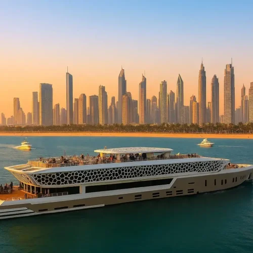 five-star-mega-yacht-marina-deal-dubai-featuring-lotus-mega-yacht-5-star-dinner-cruise-with-buffet-dinner-live-entertainment-and-sightseeing-of-Dubai-Marina-luxury-cruise.webp Lotus Mega Yacht marina Deal in Dubai - Premium Packages