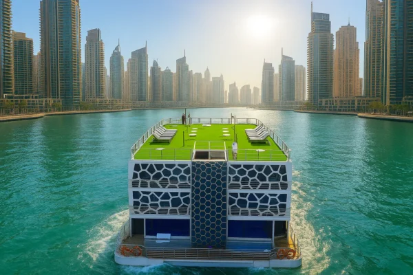 Five Star Sunset Marina Cruise Dubai – Premium Luxury Dinner & Entertainment