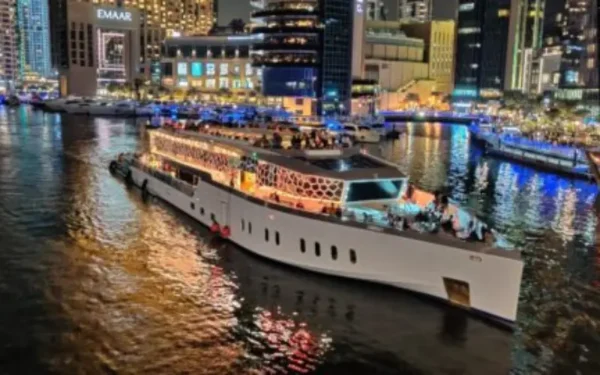 luxury-five-star-mega-yacht-dubai-marina-dinner-cruise-buffet-entertainment.webp Lotus Mega Yacht marina Deal in Dubai - Premium Packages