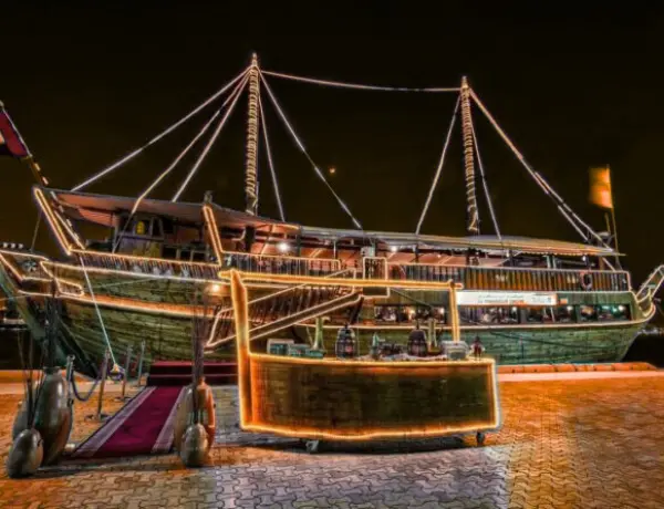 Mega Wooden Cruise Marina Deal in Dubai - Royal Dhow Cruise