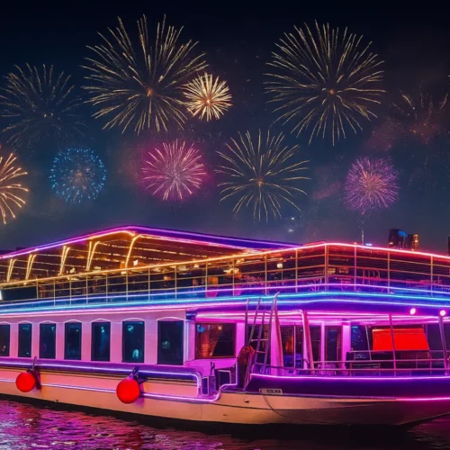 Premium Burj Khalifa Dhow Cruise New Year Eve 2026 - Royal Dhow Cruise