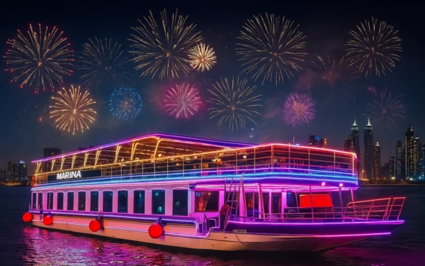 Premium Burj Khalifa Dhow Cruise New Year Eve 2026 - Royal Dhow Cruise