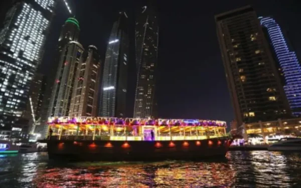 Wooden Glass Cruise Eid Marina Deal in Dubai - Royal Dhow Cruise