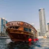 Five Star Wooden Cruise Marina Premium – Luxury Dubai Dhow Tour