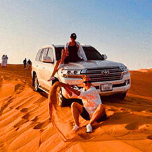 Evening Desert Safari Dubai – Thrills, Dinner & Live Shows