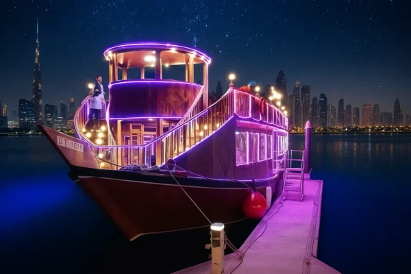 water-canal-luxury-yacht-cruise-in-dubai.webp Water Al Jaddaf Dubai Canal Luxury Dhow Cruise in Dubai