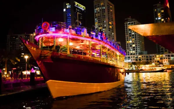 Best Wooden Glass Cruise Marina Deal in Dubai