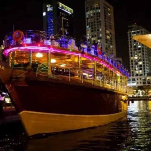 wooden-glass-cruise-marina-deal-in-dubai.webp Wooden Glass Cruise Eid Marina Deal in Dubai - Royal Dhow Cruise